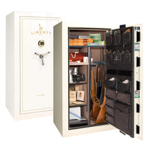 Load image into Gallery viewer, #color_white gloss with brass hardware