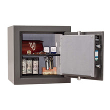 Load image into Gallery viewer, #color_gray marble with black chrome hardware