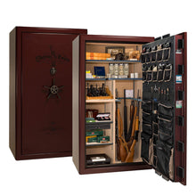 Load image into Gallery viewer, #color_burgundy marble with black chrome hardware
