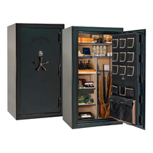 Load image into Gallery viewer, #color_emerald green feathered edge with black chrome hardware