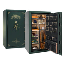 Load image into Gallery viewer, #color_green marble with brass hardware