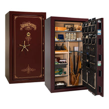 Load image into Gallery viewer, #color_burgundy gloss with brass hardware