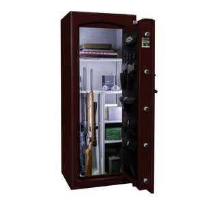 #color_dark cherry gloss with black chrome hardware