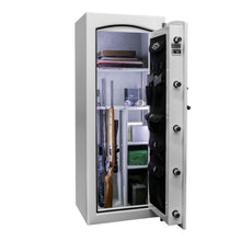 Load image into Gallery viewer, #color_ivory gloss with black chrome hardware

