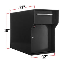 Load image into Gallery viewer, fort-knox-high-security-mailbox-vacationer-dimensions
