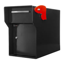 Load image into Gallery viewer, fort-knox-high-security-mailbox-vacationer-with-mail-flag
