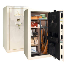 Load image into Gallery viewer, #color_white gloss with brass hardware
