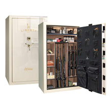 Load image into Gallery viewer, #color_white gloss with brass hardware
