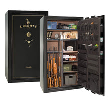 Load image into Gallery viewer, #color_black gloss with brass hardware

