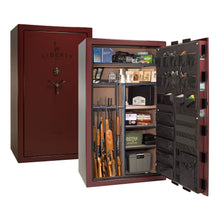 Load image into Gallery viewer, #color_burgundy marble with black chrome hardware
