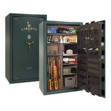 Load image into Gallery viewer, #color_green marble with brass hardware
