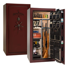 Load image into Gallery viewer, #color_burgundy marble with black chrome hardware
