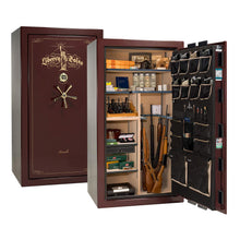 Load image into Gallery viewer, #color_burgundy gloss with brass hardware
