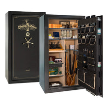 Load image into Gallery viewer, #color_mirror black with brass hardware
