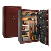 Load image into Gallery viewer, #color_burgundy marble with black chrome hardware
