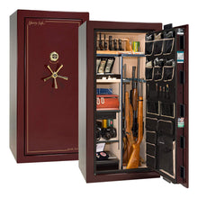 Load image into Gallery viewer, #color_burgundy gloss with brass hardware
