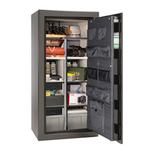 Load image into Gallery viewer, #color_gray marble with black chrome hardware
