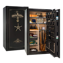 Load image into Gallery viewer, #color_mirror black with 24k gold hardware
