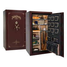 Load image into Gallery viewer, #color_burgundy gloss with brass hardware
