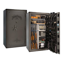 Load image into Gallery viewer, #color_gray charcoal feathered edge with black chrome hardware
